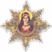 聖フィリメナ プレミアム ルミナス ヴァージン アート シール (正面)