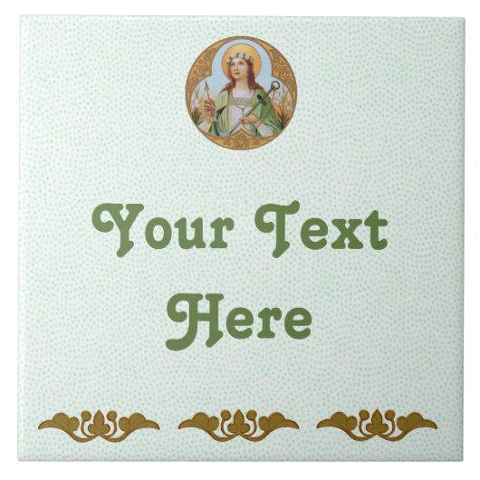 聖フィリメナ (BK 005) タイル (正面)