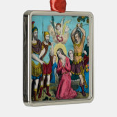 聖フィロメナの首が切られている メタルオーナメント (右)