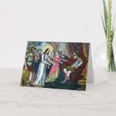 聖フィロメナはディオクレティウス帝の前で裁かれる カード (正面)