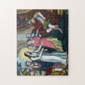 聖フィロメナはディオクレティウス帝の前で裁かれる ジグソーパズル (縦)