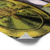 聖フィロメナはディオクレティウス帝の前で裁かれる ポスター (角)