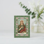 聖フィロメナカトリック宗教聖人祈りの言葉 プレイスカード (スタンド正面)