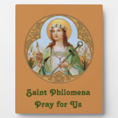 聖フィロメナ（BK 005） 8"x10" 縦 フォトプラーク (正面)