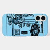 聖フィーナ イタリア キリスト教の少女 Case-Mate iPhoneケース (裏面 (横))