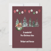 聖フェスティバルパーティの招待状 (裏面)