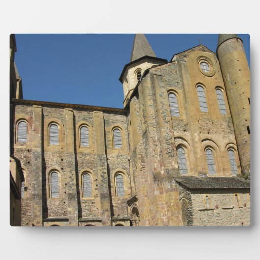 聖フォイ教会、アボット・オドルリックによって1050年に始まった( フォトプラーク (正面)