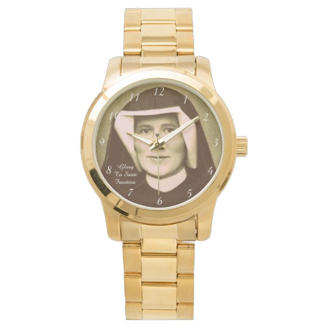 聖フォスティーナの栄光 腕時計 (正面)