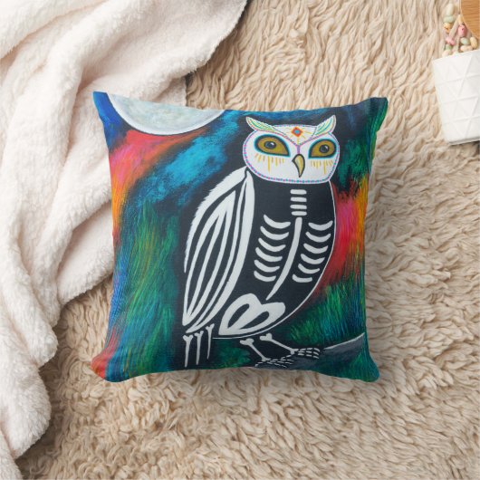 聖フクロウ クッション (ブランケット)