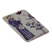 聖フランシスが鳥と話している マグネット (右側)