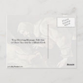 聖フランシスのスティグマタBy El Greco ポストカード (裏面)