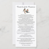 聖フランシスのフラットカードによる生き物のカンティクル (正面)