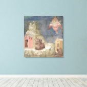 聖フランシスはスティグマタを受け取り, 1297-99 キャンバスプリント (インサイチュ (ウッドフロア))