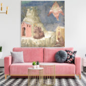 聖フランシスはスティグマタを受け取り, 1297-99 キャンバスプリント (インサイチュ (リビング))