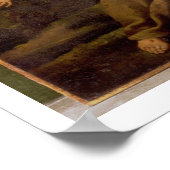 聖フランシスはスティグマタを受け取る ポスター (角)