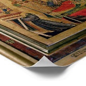 聖フランシスはスティグマタを受け取る, c.1295-1300 ポスター (角)