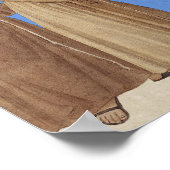 聖フランシスは鳥に説教CC1167 ポスター (角)