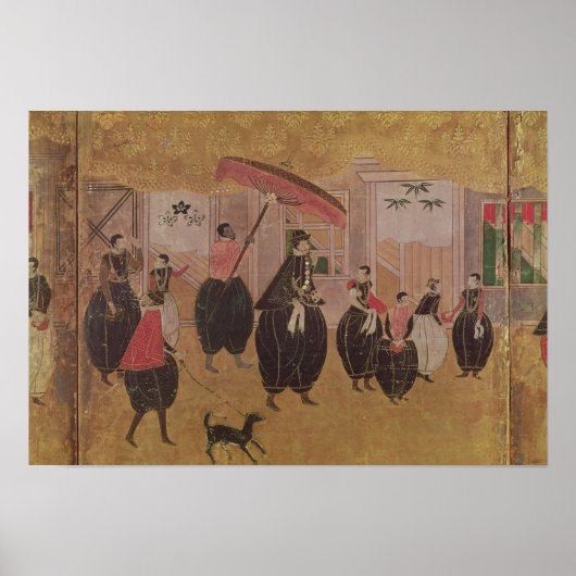 聖フランシスコ・ザビエルとその側近 ポスター (正面)