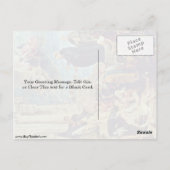 聖フランシスコ・ザビエルの奇跡 ポストカード (裏面)