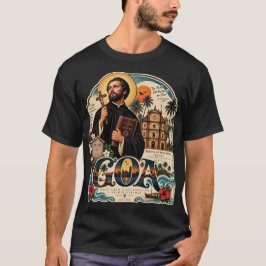 聖フランシスコ・ザビエル - ゴアの伝統 Tシャツ