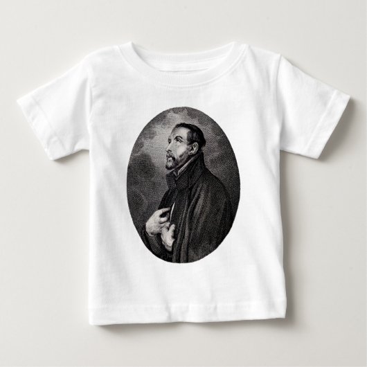 聖フランシスコ・ザビエル ベビーTシャツ (正面)