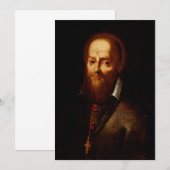 聖フランシスコ・デ・サレス 招待状 (正面/裏面)