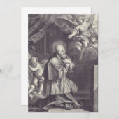 聖フランシスコ・デ・サレス 教会博士 招待状 (正面/裏面)