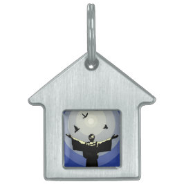 聖フランシス動物犬ネコ猫ペットプロテクター ペットネームタグ