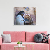 聖フランシス大聖堂サンタフェカテリテカクウィア キャンバスプリント (インサイチュ (リビング))