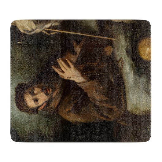 聖フランシス祈りの言葉(キリスト教信仰) カッティングボード (正面)