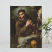 聖フランシス祈りの言葉（キリスト教信仰） カード (スタンド正面)