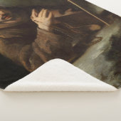 聖フランシス祈りの言葉（キリスト教信仰） シェルパブランケット (3/4)