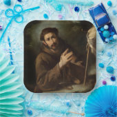 聖フランシス祈りの言葉(キリスト教信仰) ペーパープレート (パーティー)