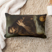 聖フランシス祈りの言葉(キリスト教信仰) ランバークッション (ブランケット)