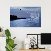 聖フランシス祈りの言葉 ポスター (ホームオフィス)