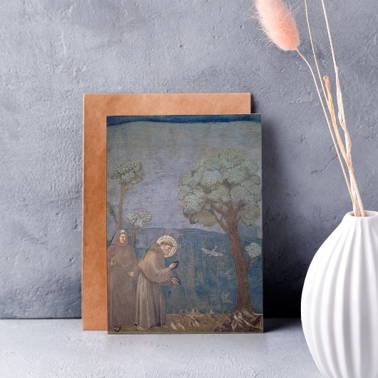 聖フランシス鳥への説教， 1297-99 カード