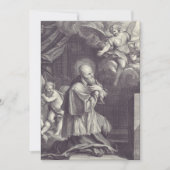 聖フランシス・デ・セールス教会の先生 招待状 (正面)