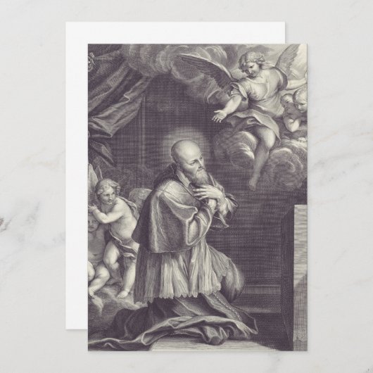 聖フランシス・デ・セールス教会の先生 招待状 (正面/裏面)