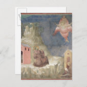 聖フランチェスコが聖痕を受ける、1297-99 ポストカード (正面/裏面)