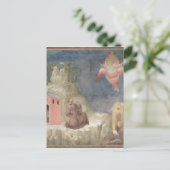 聖フランチェスコが聖痕を受ける、1297-99 ポストカード (スタンド正面)