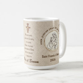 聖フランチェスコの年記念マグカップ コーヒーマグカップ
