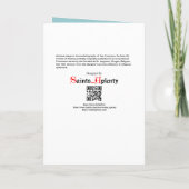 聖フランチェスコ・アッシジの、セラフィコス(SAU 040) カード (裏面)