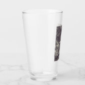 聖フランチェスコ・デ・サール 黒と白の芸術 タンブラーグラス (右)