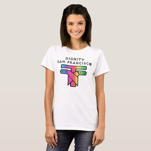 聖フランチェスコLGBTQ Tシャツ (正面フル)