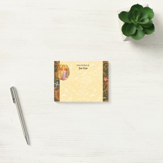 聖フロリアヌス (PM 03) 4"x3" ポストイット (オフィス)