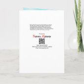 聖フロリアンとバケツ（煙； M 019） カード (裏面)