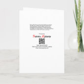 聖フロリアンとバケツ（煙； M 019） カード (裏面)