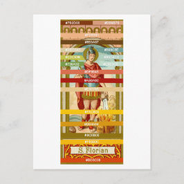 聖フロリアン・フォン・ロルヒのカラーパレット（BK 32） ポストカード