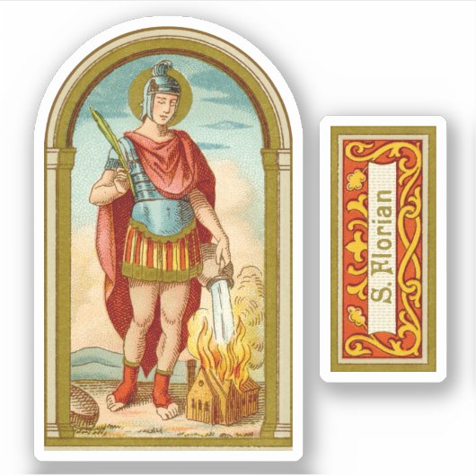 聖フロリアン・フォン・ロルヒ（BK 32） シール (正面)