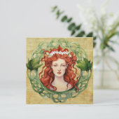 聖ブリギッドのインボルク wreath 議会式 挨拶カード カード (スタンド正面)